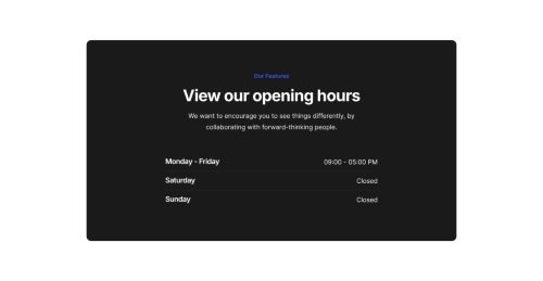 Business Hours 4