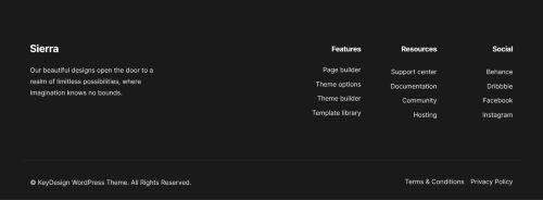 Footer 16