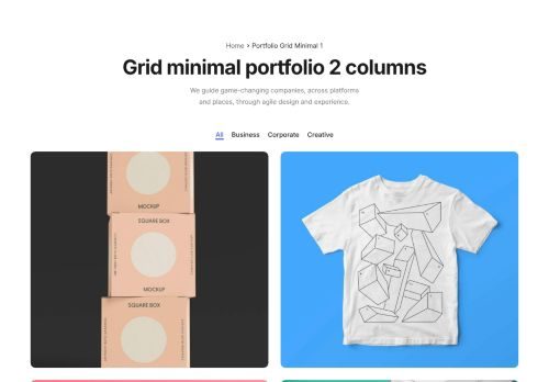 Portfolio Grid Minimal 1