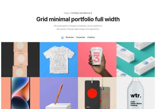 Portfolio Grid Minimal 4