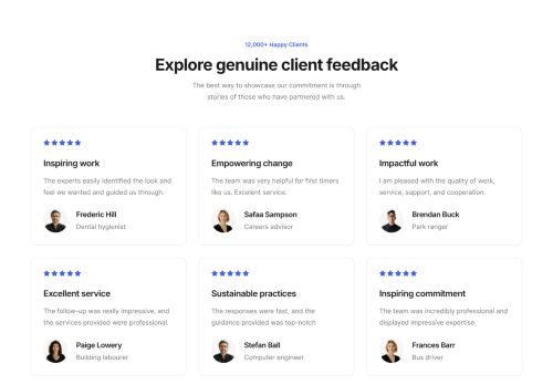 Reviews Grid 13