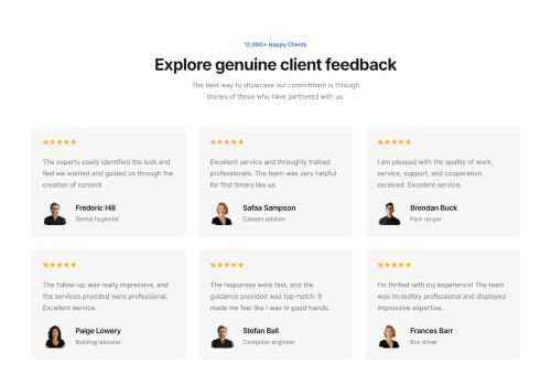 Reviews Grid 3