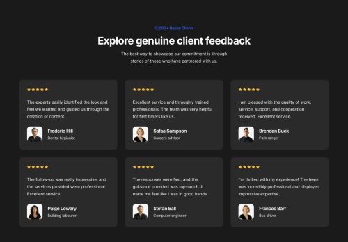 Reviews Grid 4
