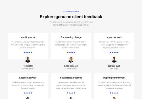 Reviews Grid 6
