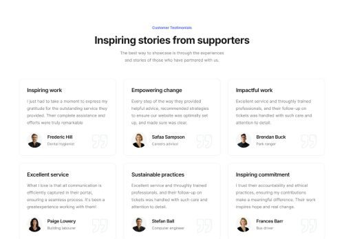 Testimonials Grid 1