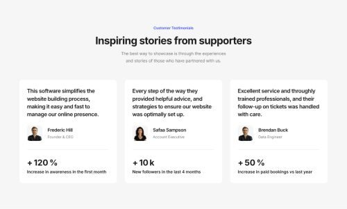 Testimonials Grid 14