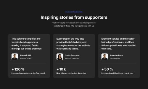 Testimonials Grid 16