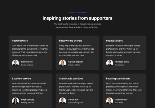 Testimonials Grid 4