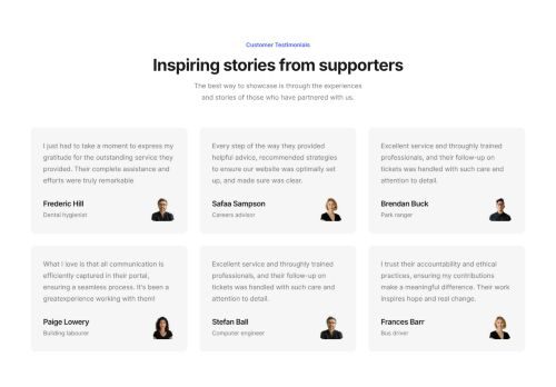 Testimonials Grid 7
