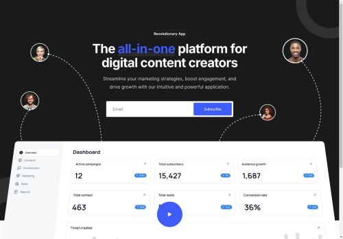 Hero Landpress Influencer Marketplace